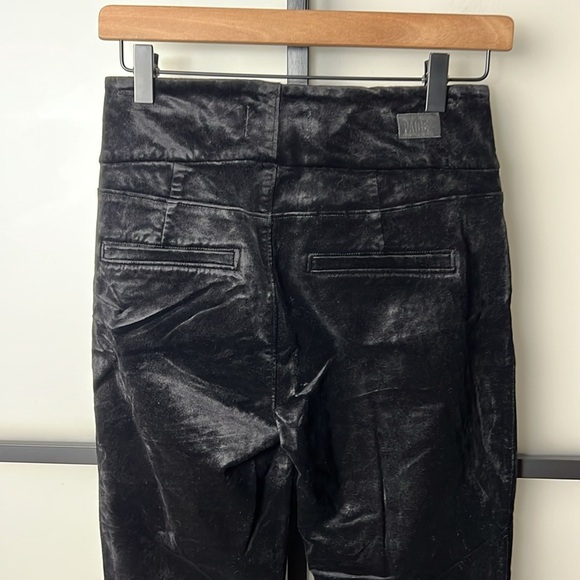 NWT Paige Claudine Flared Velvet Pants Size 25 - Picture 7 of 12